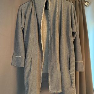 Black & White Striped Sweater